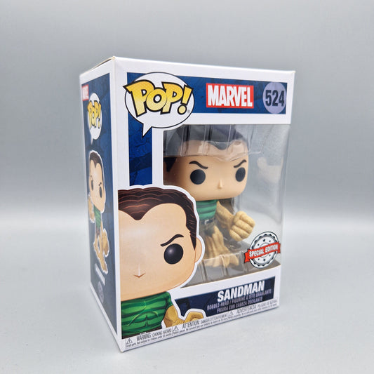 Funko Pop! Marvel	#524 Sandman	Special Edition	Vinylfigur