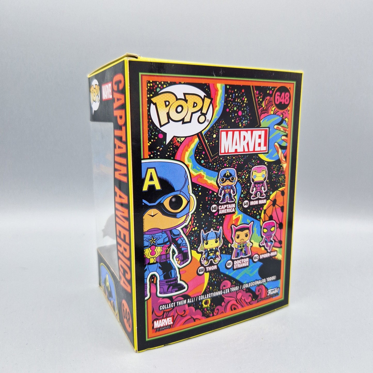 Funko Pop! Marvel	#648 Captain America	Special Edition	Vinylfigur