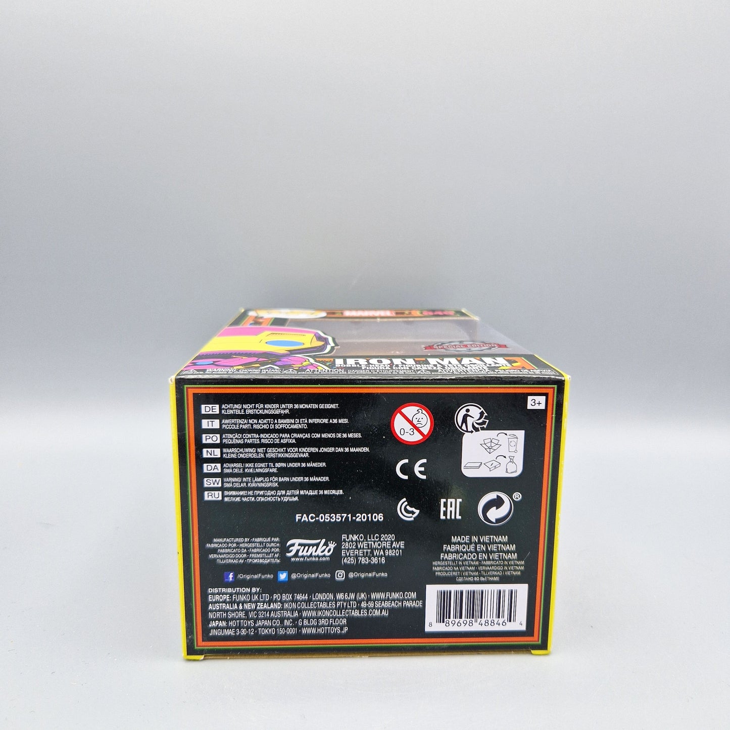 Funko Pop! Marvel	#649 Iron Man	Special Edition	Vinylfigur