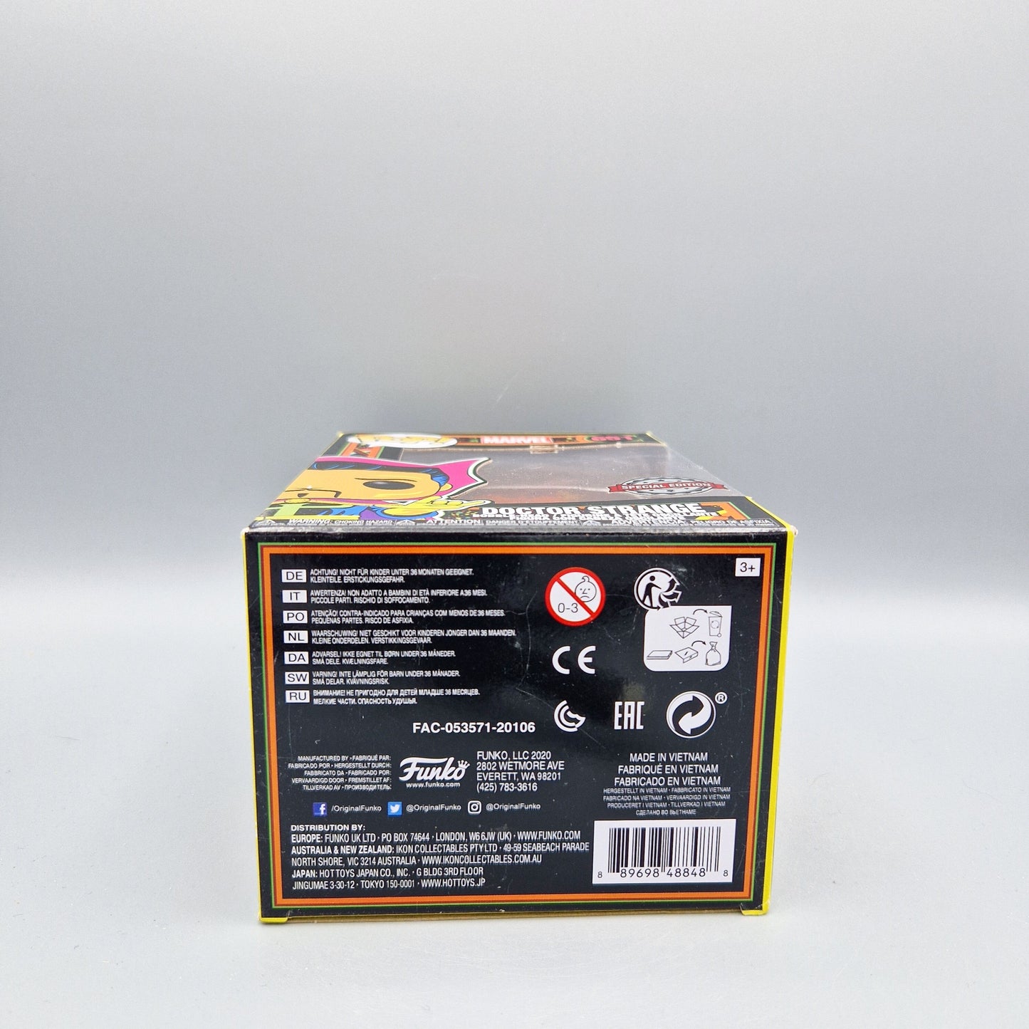 Funko Pop! Marvel	#651 Doctor Strange	Special Edition	Vinylfigur