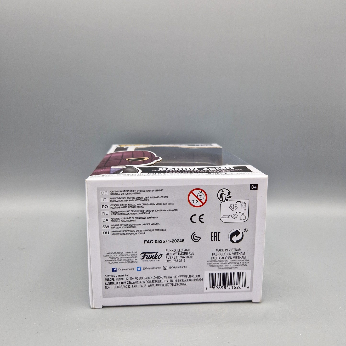 Funko Pop! Marvel - The Falcon and the Winter Soldier	#702 Baron Zemo