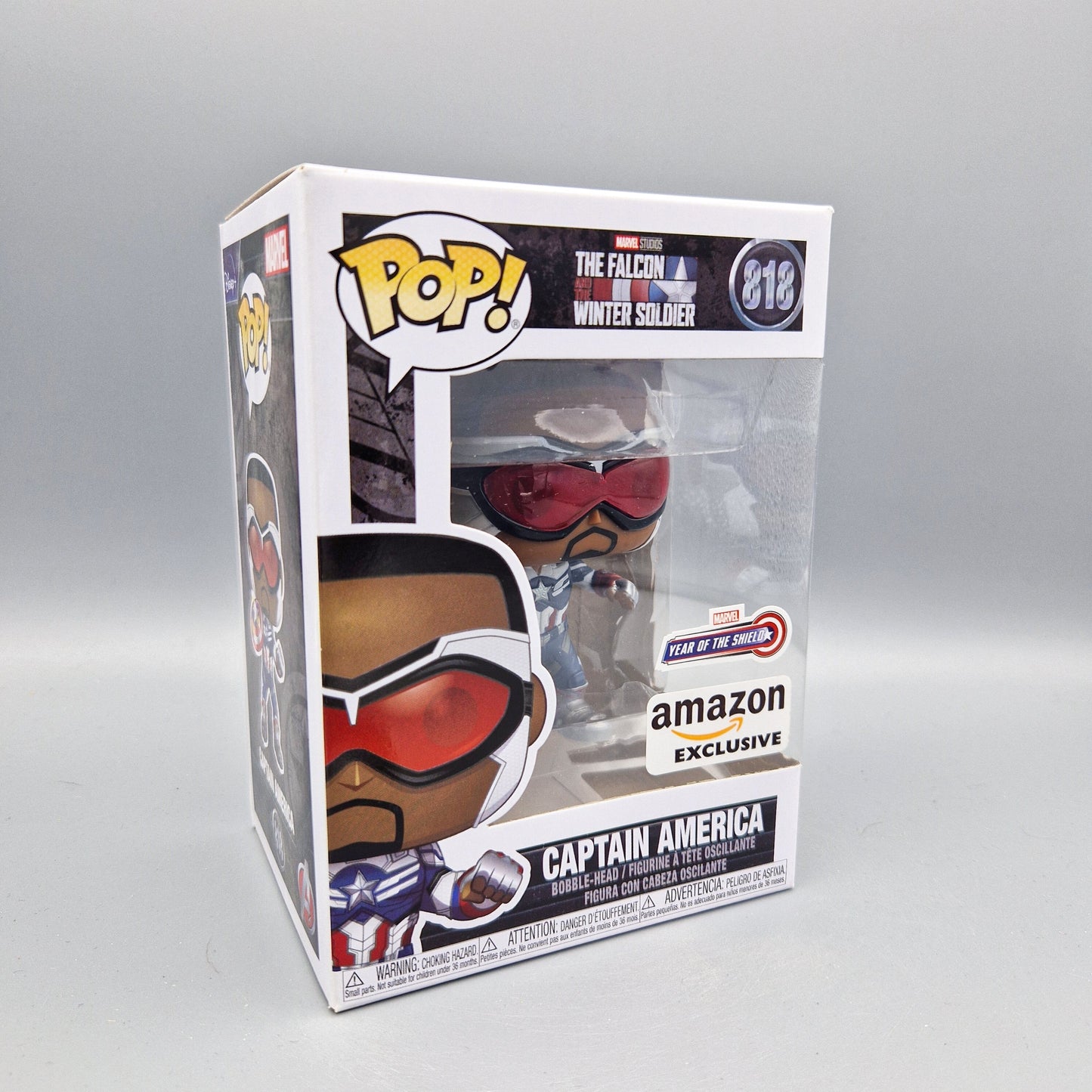 Funko Pop! Marvel - The Falcon and the Winter Soldier	#818 Captain America	Exclusive