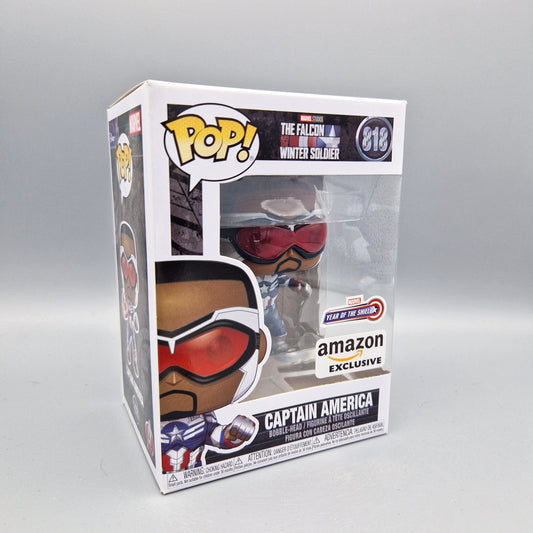 Funko Pop! Marvel - The Falcon and the Winter Soldier	#818 Captain America	Exclusive