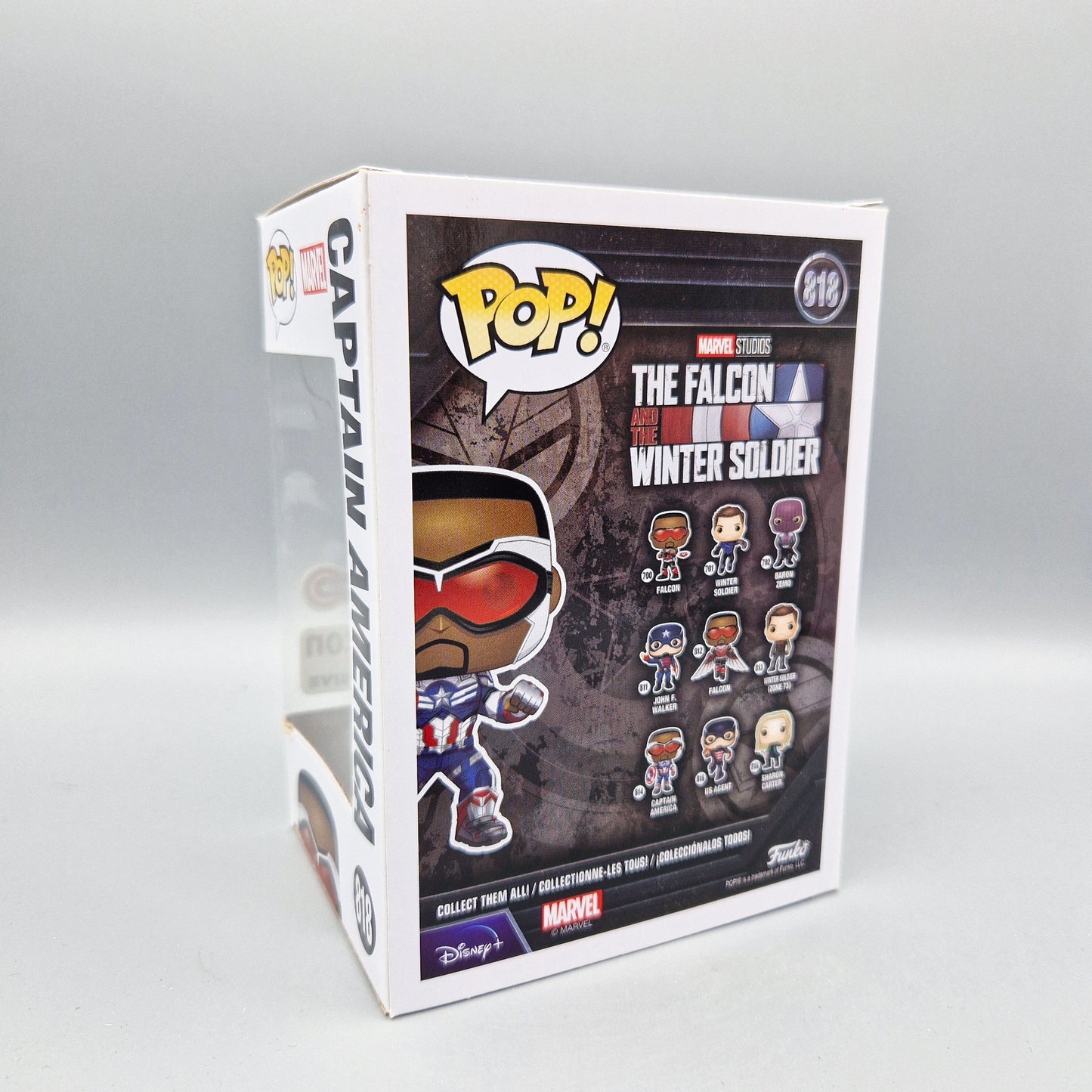 Funko Pop! Marvel - The Falcon and the Winter Soldier	#818 Captain America	Exclusive