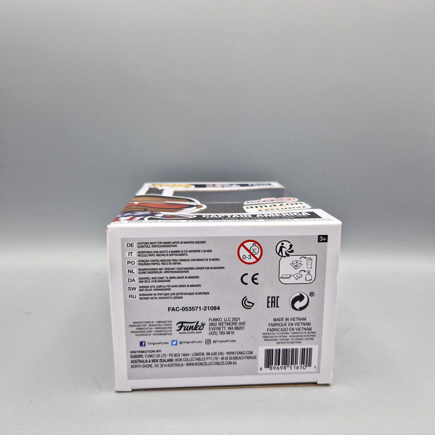 Funko Pop! Marvel - The Falcon and the Winter Soldier	#818 Captain America	Exclusive