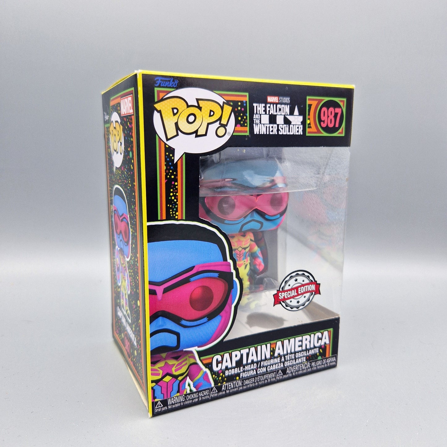 Funko Pop! Marvel - The Falcon and the Winter Soldier	#987 Captain America	Special Edition