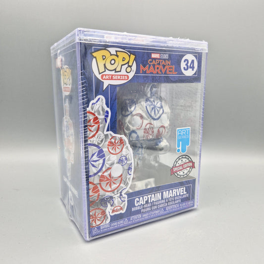 Funko Pop! Art Series	Marvel #34 Captain Marvel	Special Edition	im Hard Stack