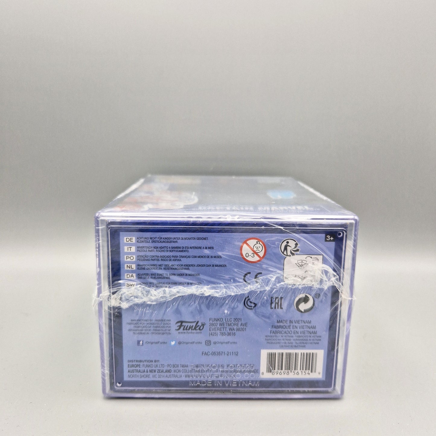 Funko Pop! Art Series Marvel #34 Captain Marvel Special Edition im Hard Stack