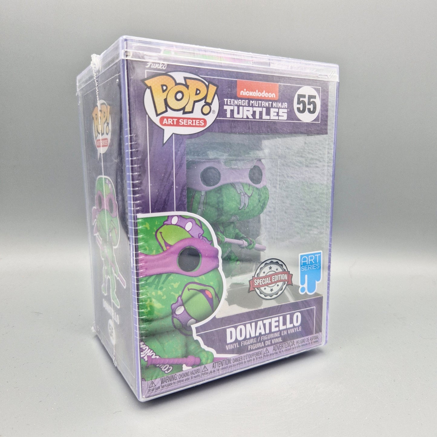 Funko Pop! Art Series TMNT #55 Donatello Special Edition im Hard Stack