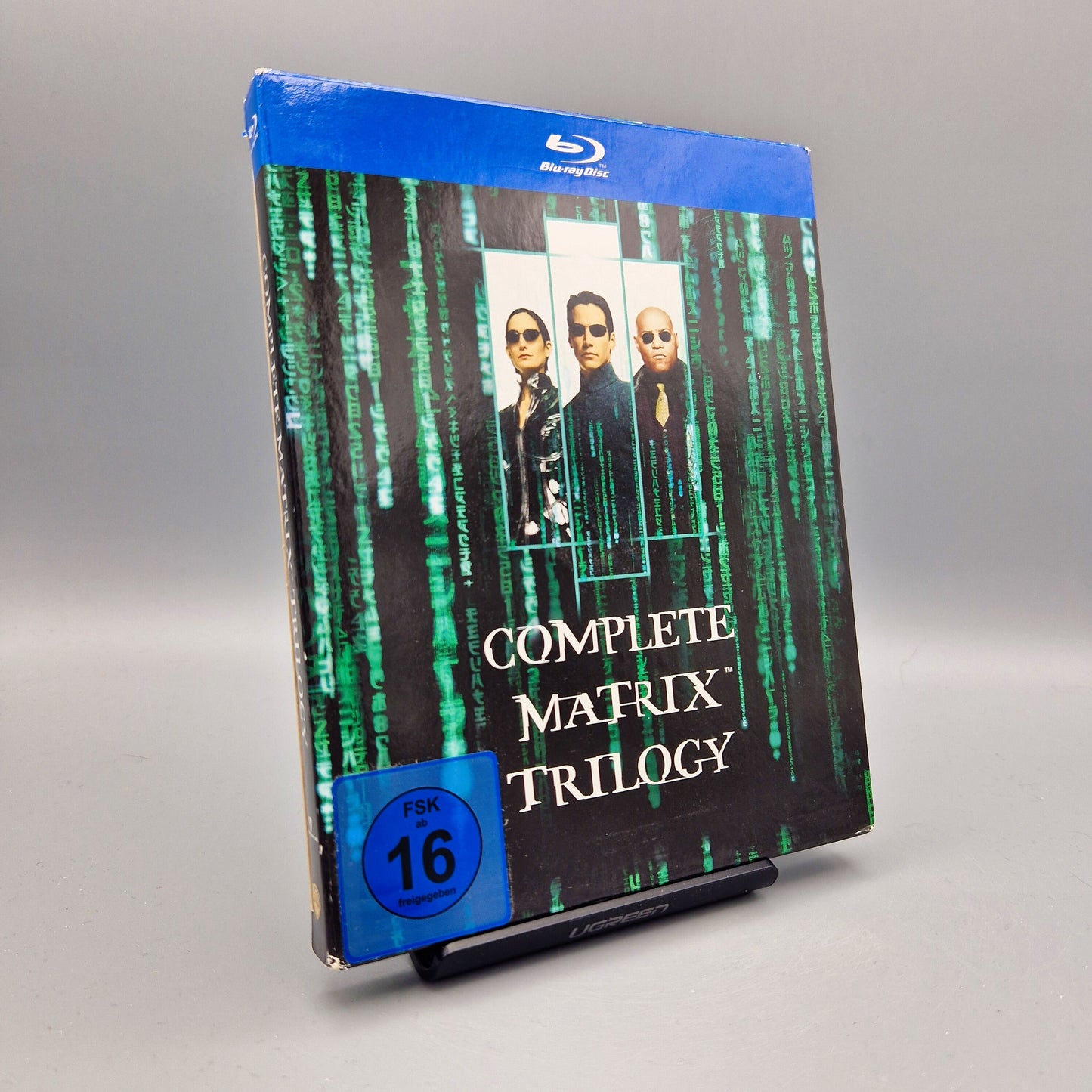 Complete Matrix Trilogy Blu-Ray Filme Zustand: Gut