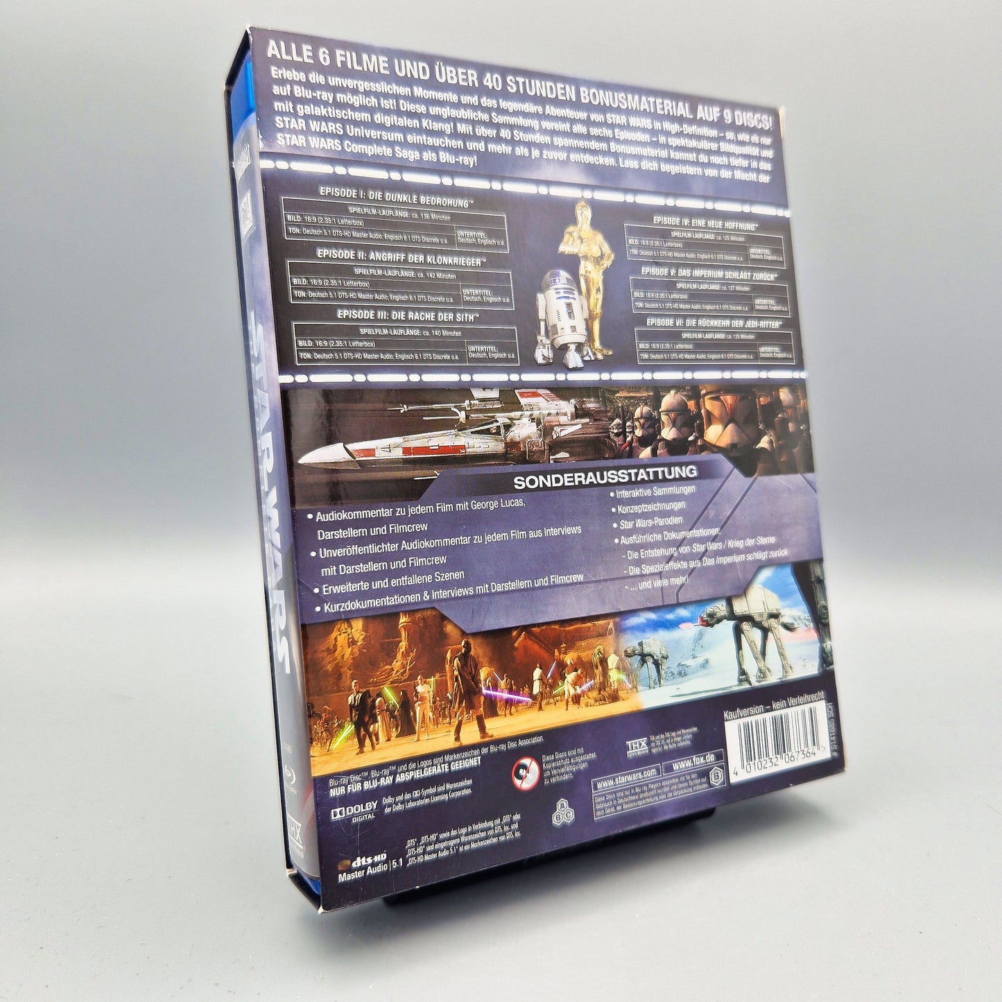 Star Wars - The Complete Saga (1-6) Blu-Ray