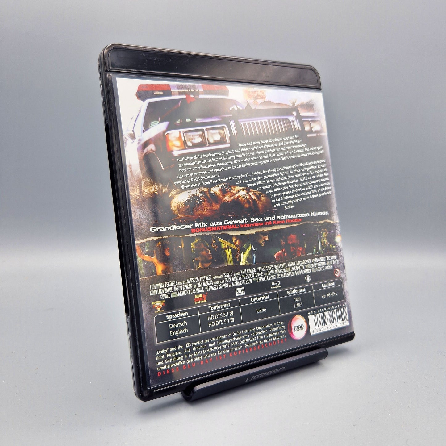 Sickle - Prepare for Hell Uncut Edition Blu-Ray Film