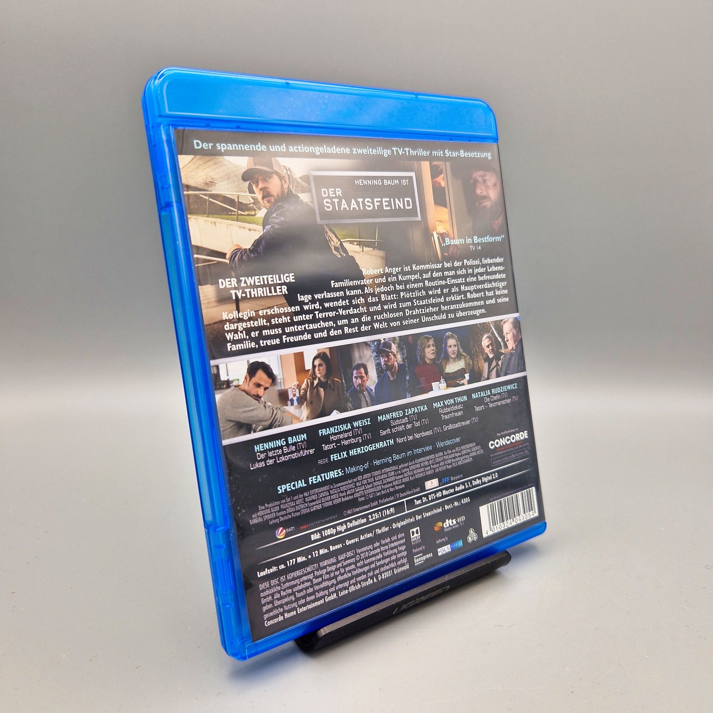 Der Staatsfeind Blu-Ray Film mit Henning Baum
