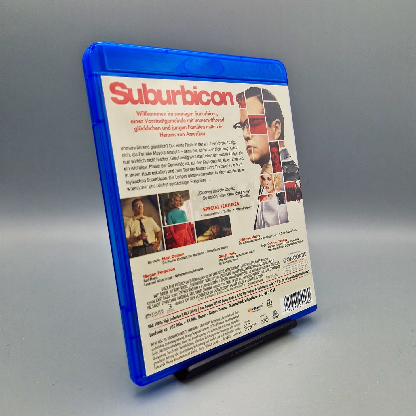 Suburbicon - Willkommen in der Nachbarschaft Blu-Ray Film mit Matt Damon