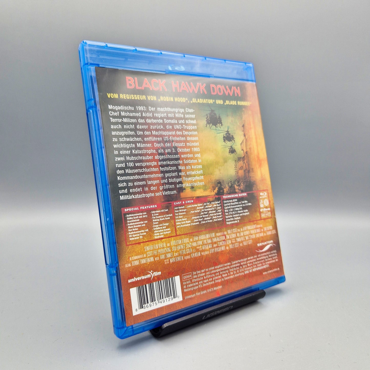 Black Hawk Down		Blu-Ray Film	mit Josh Hartnett