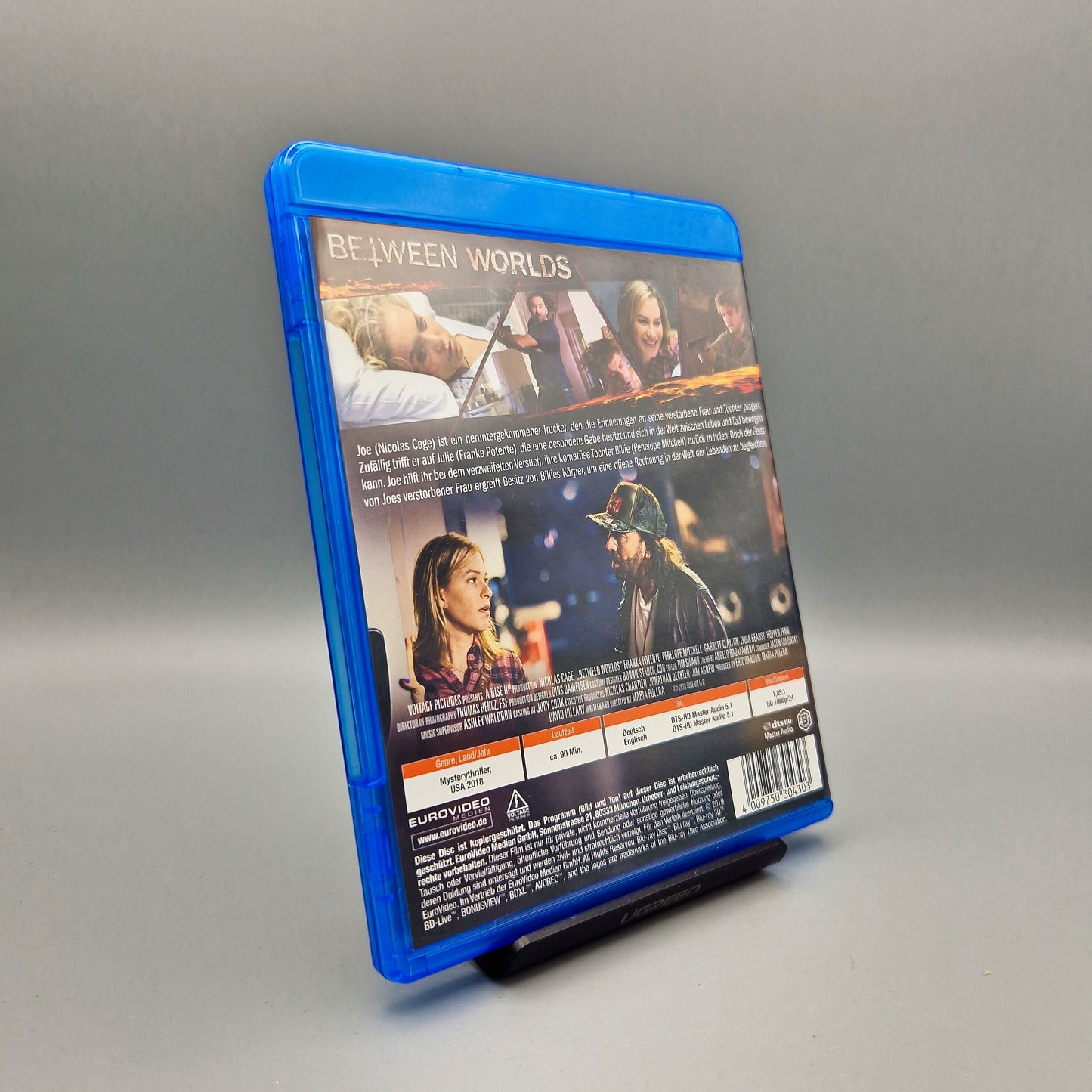 Between Worlds Blu-Ray Film mit Nicolas Cage