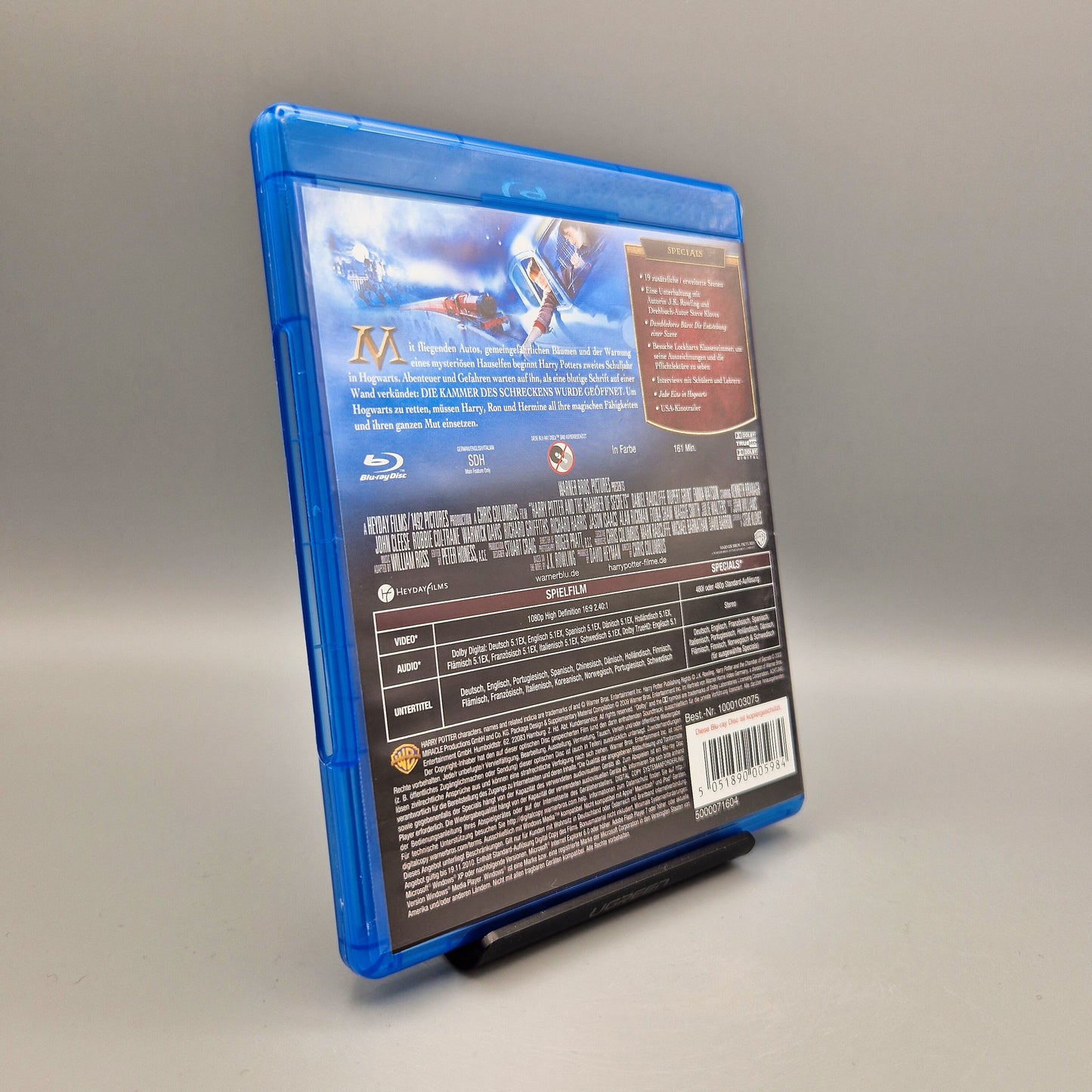 Harry Potter und die Kammer des Schreckens (Jahr Zwei) Blu-Ray Film
