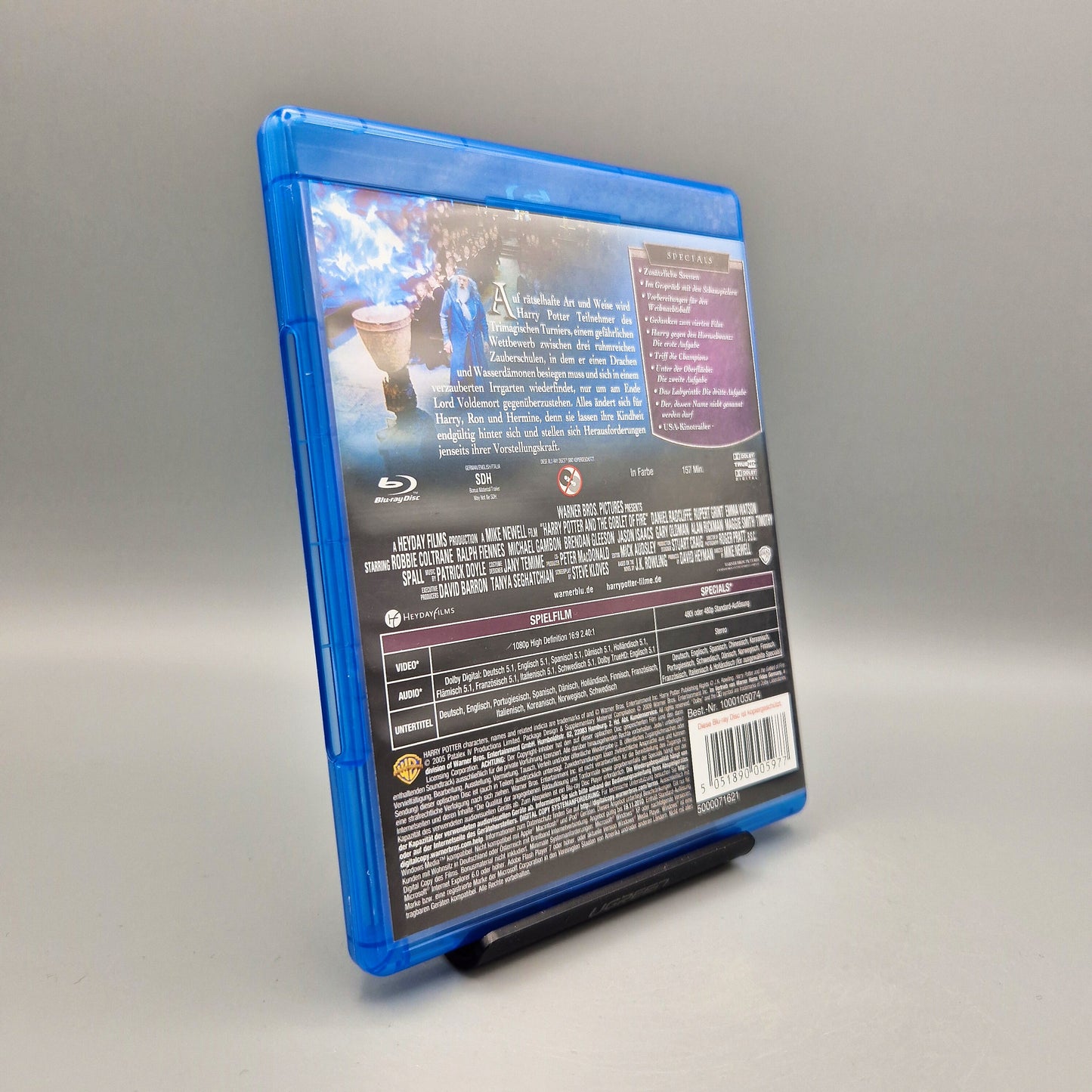 Harry Potter und der Feuerkelch (Jahr Vier) Blu-Ray Film