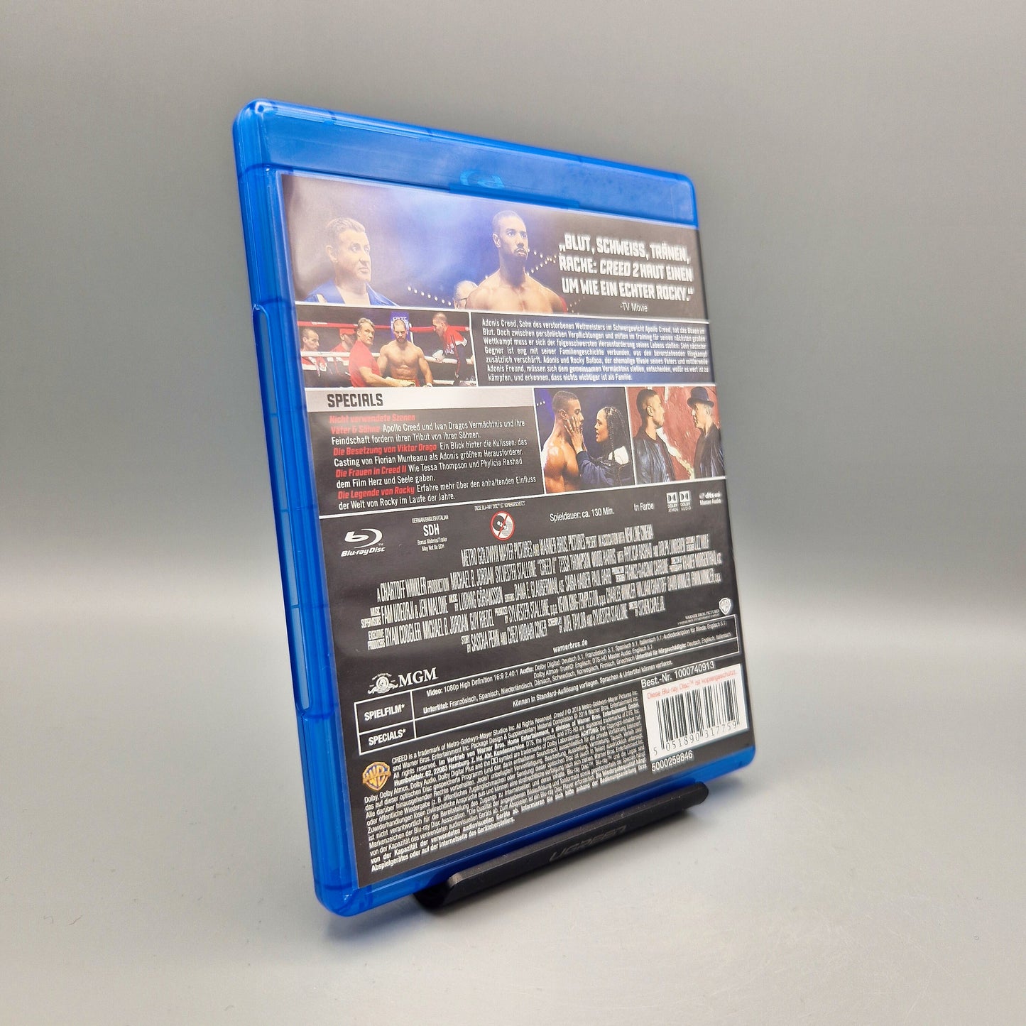 Creed 2 – Rocky's Legacy Blu-Ray Film mit Sylvester Stallone