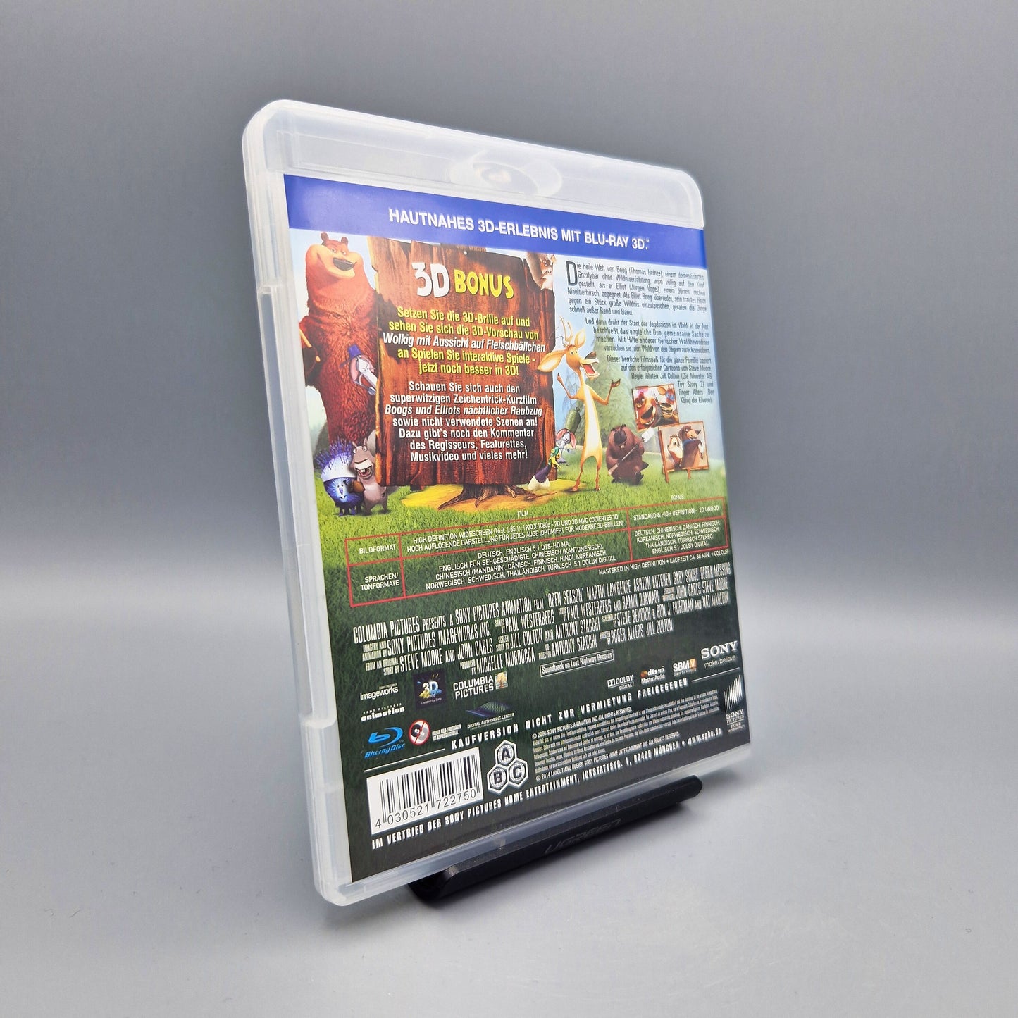 Jagdfieber 3D und 2D Blu-Ray Film
