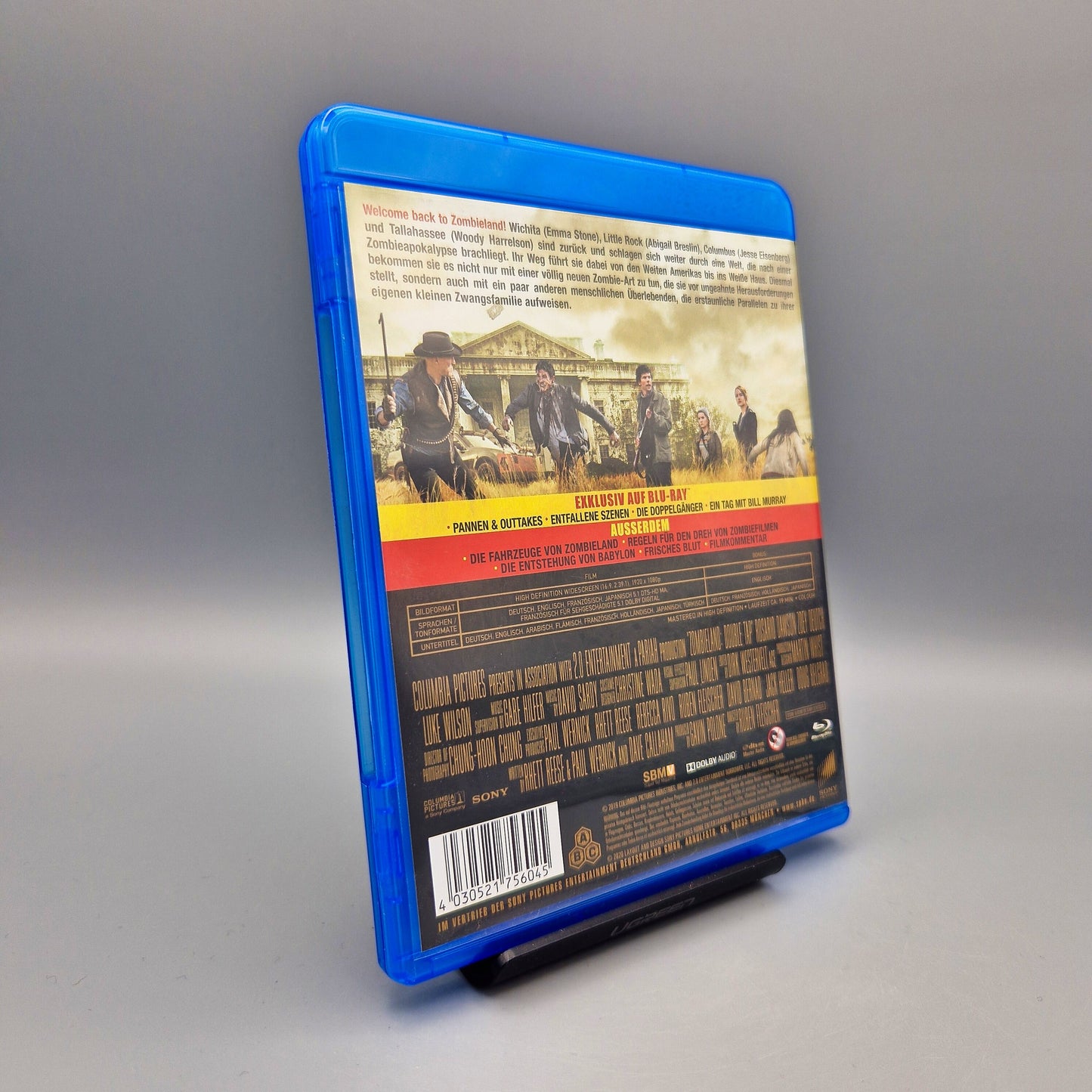 Zombieland - Doppelt hält besser Blu-Ray Film mit Jesse Eisenberg