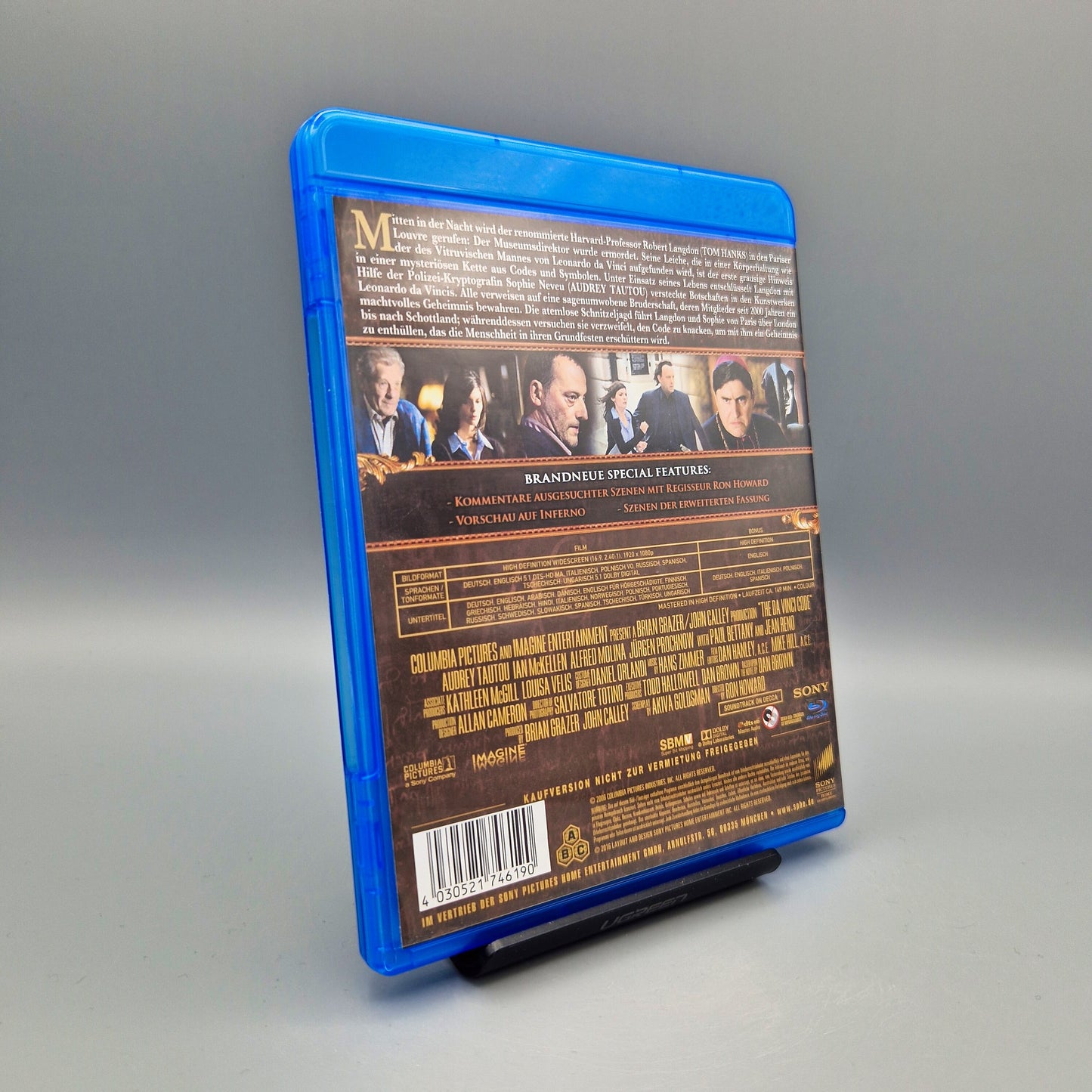 The Da Vinci Code - Sakrileg Blu-Ray Film mit Tom Hanks