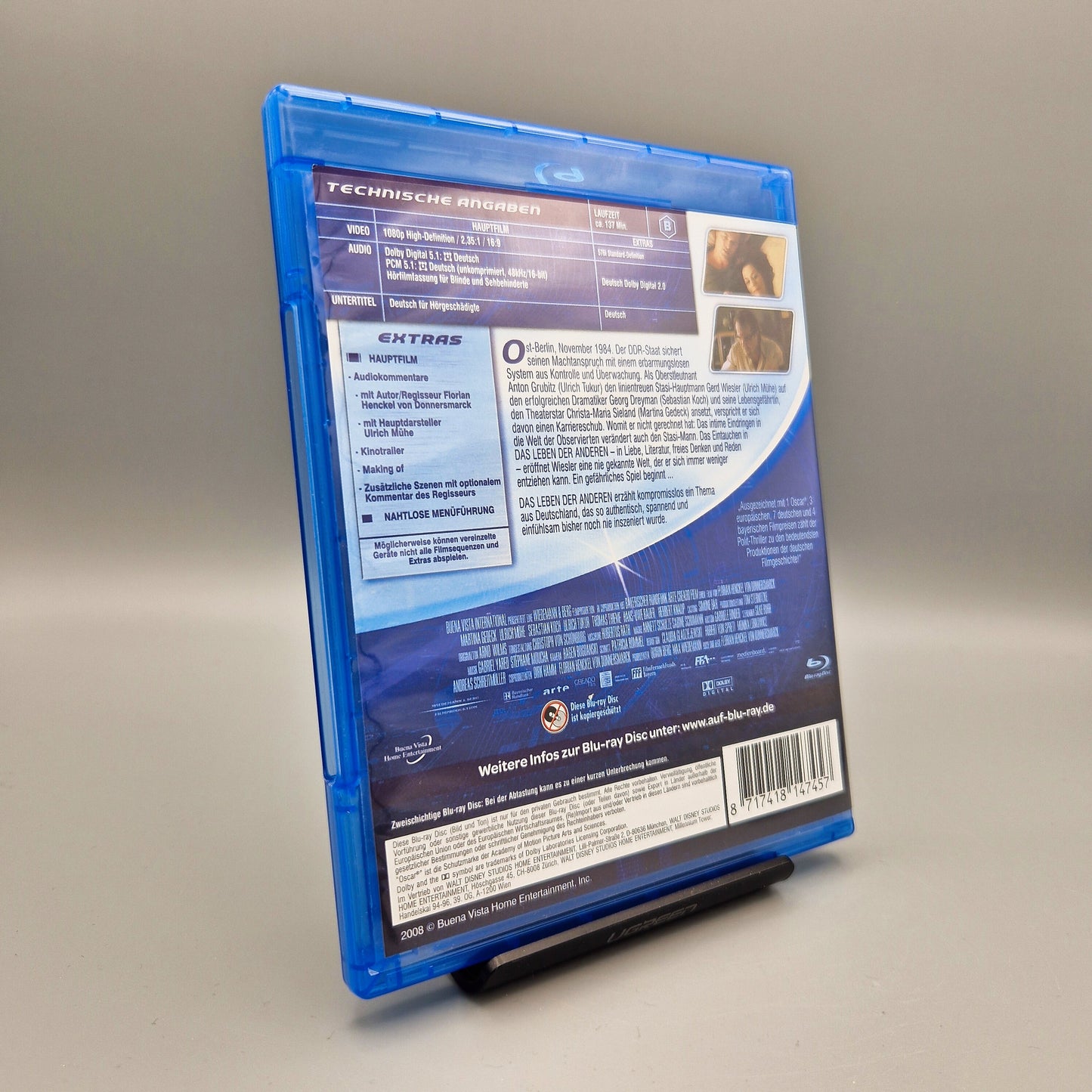 Das Leben der Anderen Blu-Ray Film mit Ulrich Mühe
