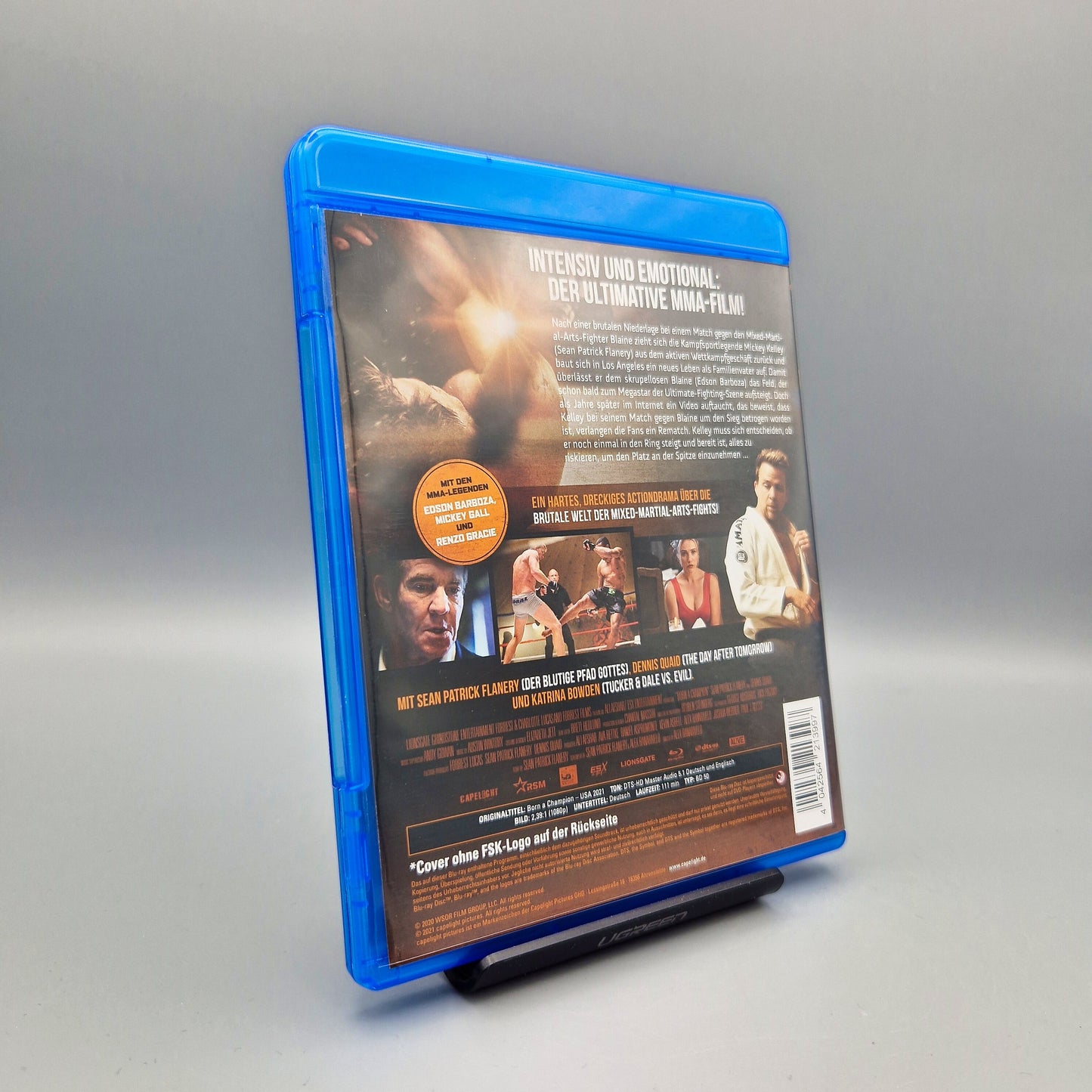 Born a Champion Blu-Ray Film mit Dennis Quaid