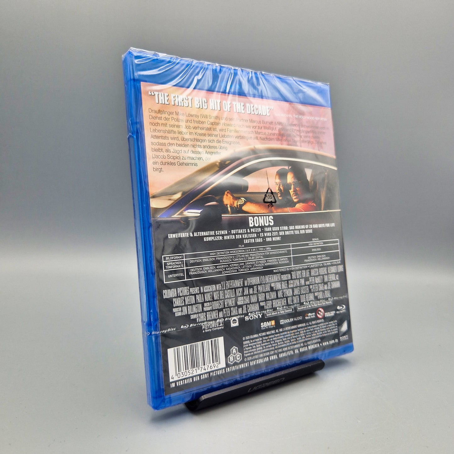 Bad Boys for Life Blu-Ray Film mit Will Smith