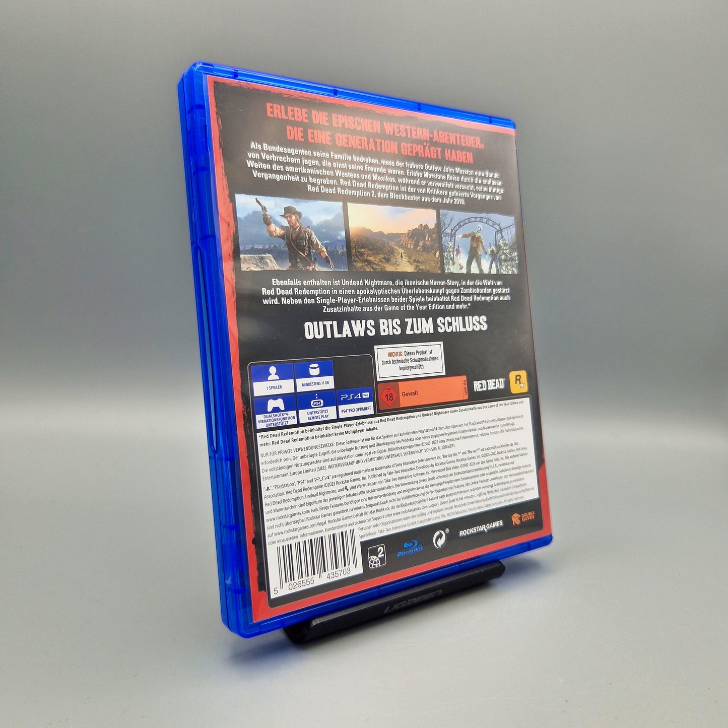 Playstation 4 Spiel: Red Dead Redemption PS4