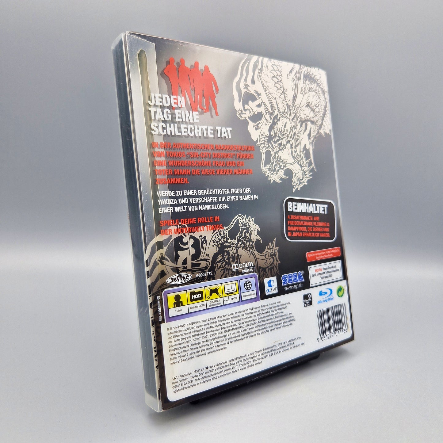 Playstation 3 Spiel: Yakuza 4 Steelbook PS3