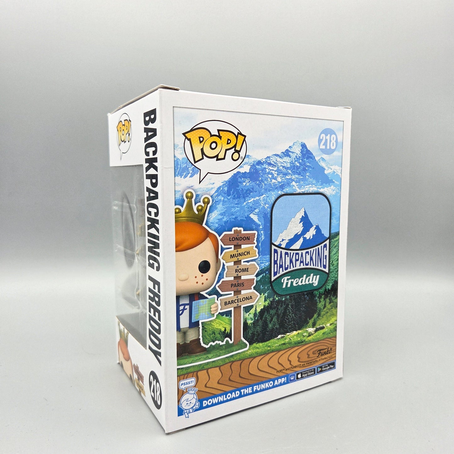 Funko Pop! #218 Backpacking Freddy Funko Shop Exclusive Vinylfigur