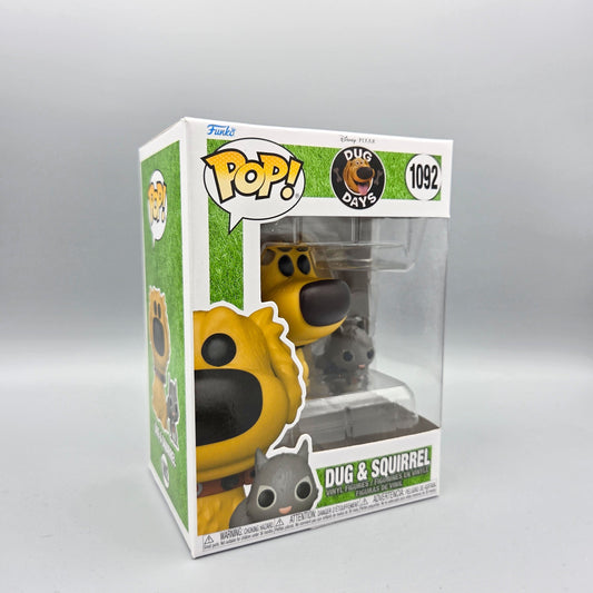 Funko Pop! Disney Pixar - Dug Days	#1092 Dug & Squirrel			Vinylfigur