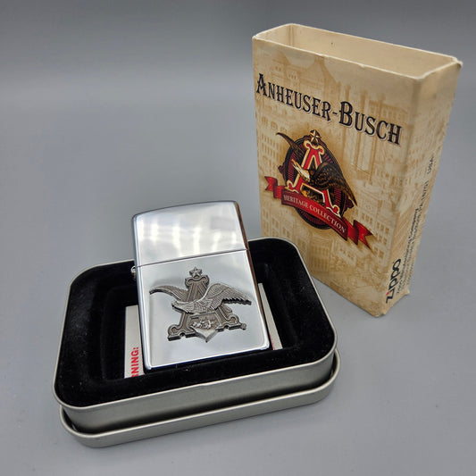 Zippo Anheuser-Busch Eagle - Heritage Collection	J 01	Feuerzeug	Lighter - ungezündet