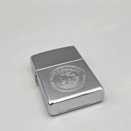 Zippo Island of Guam U. S. A.	E 02	Feuerzeug	Lighter - ungezündet