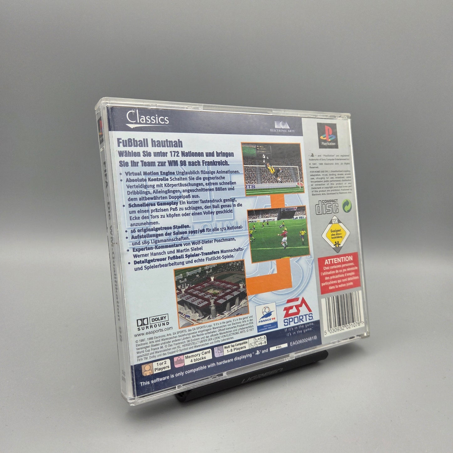 Playstation 1 Spiel: Fifa 98 Classics