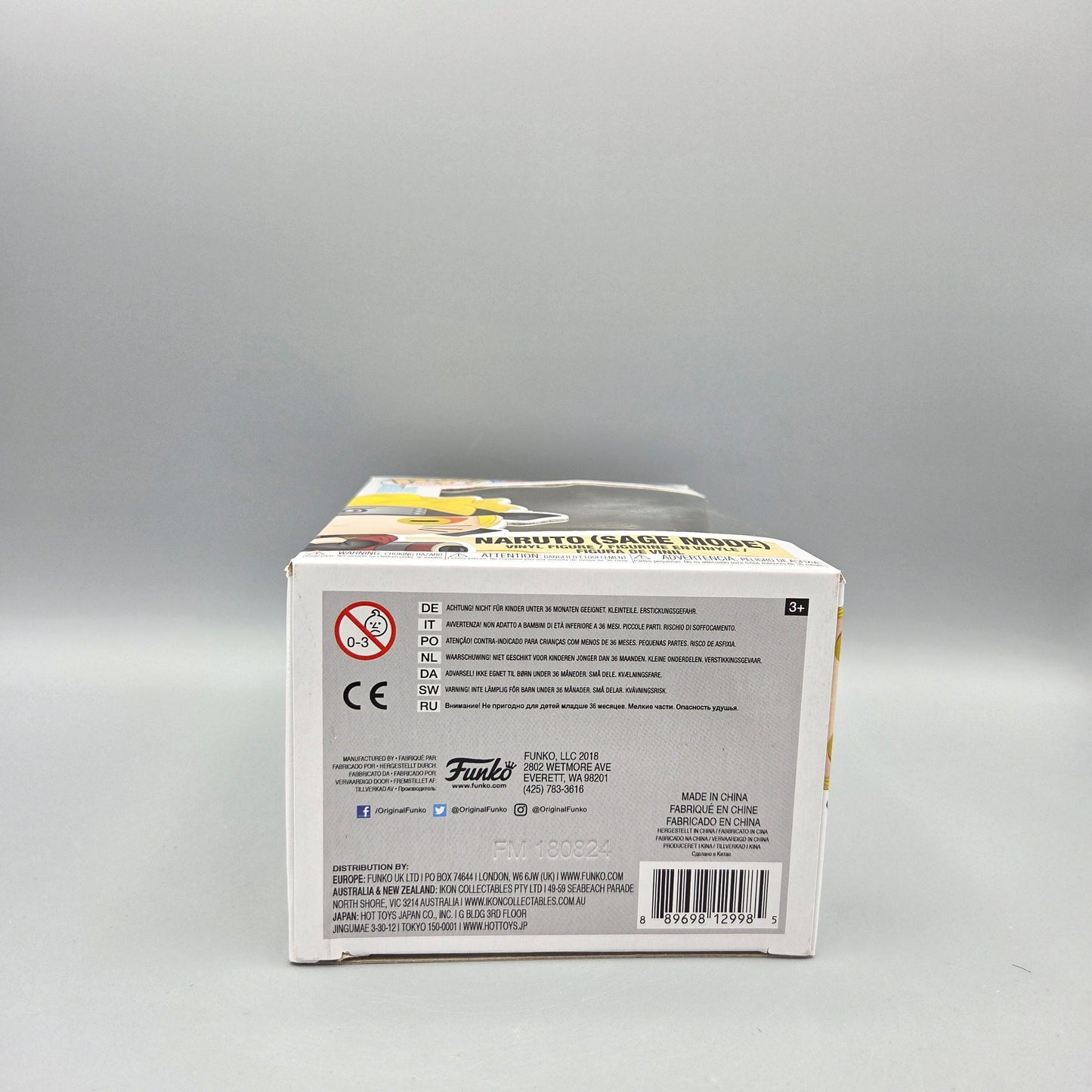 Funko Pop! Naruto Shippuden #185 Naruto (Sage Mode) Animation Vinylfigur