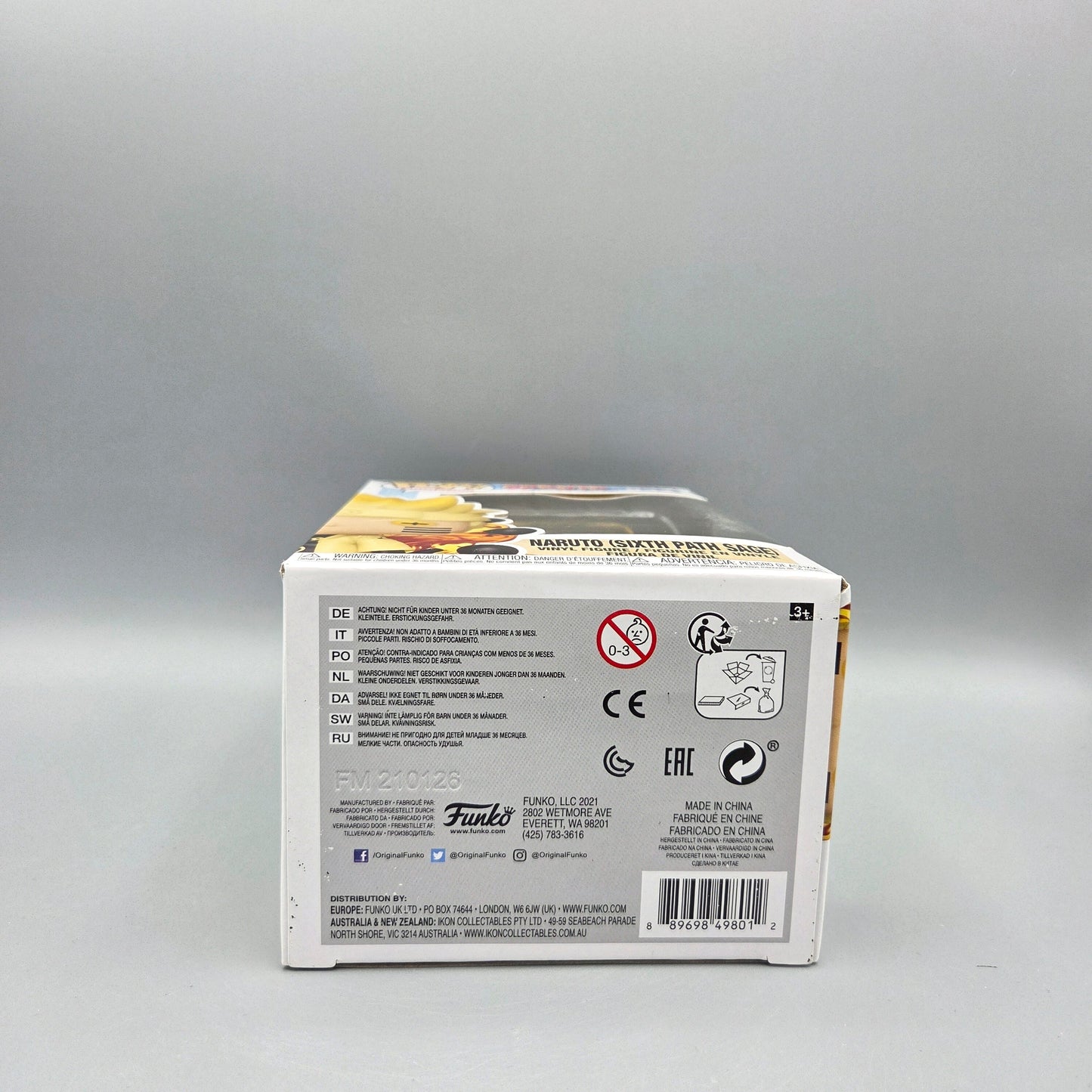 Funko Pop! Naruto Shippuden #932 Naruto (Sixth Path Sage) Animation Vinylfigur