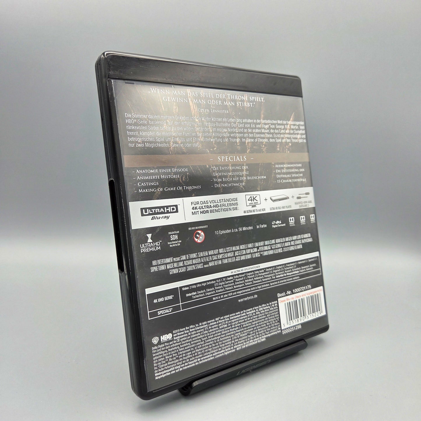 Game of Thrones - Staffel 1 4K Ultra HD Blu-Ray Film