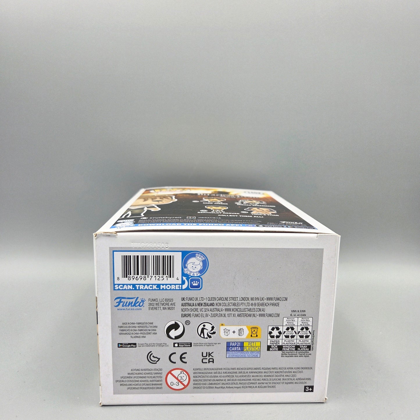 Funko Pop! Attack on Titan #1402 Porco Galliard Special Edition Animation Vinylfigur