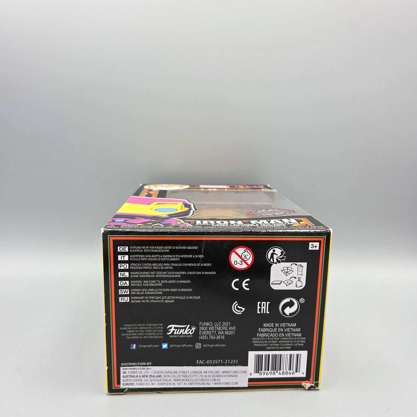 Funko Pop! Marvel #649 Iron Man Special Edition - Vinylfigur