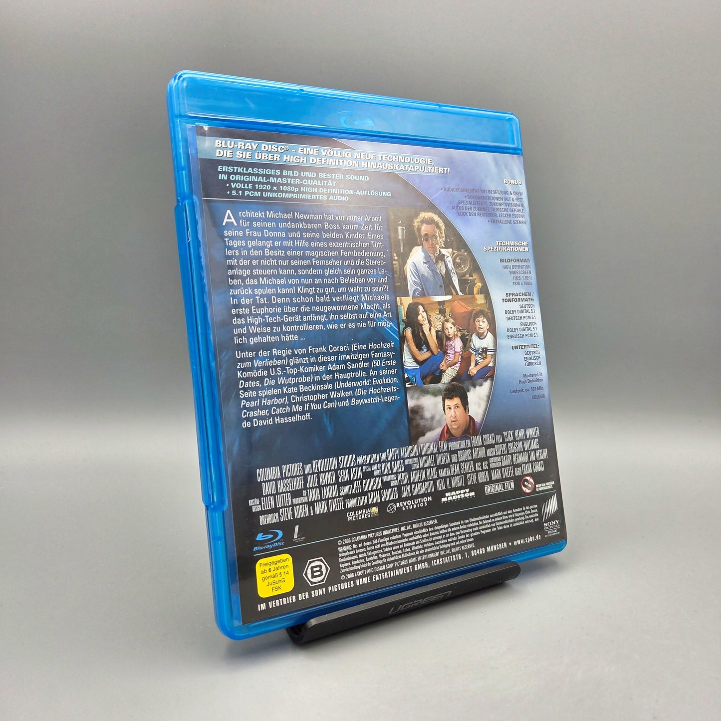 Klick Blu-Ray Film mit Adam Sandler