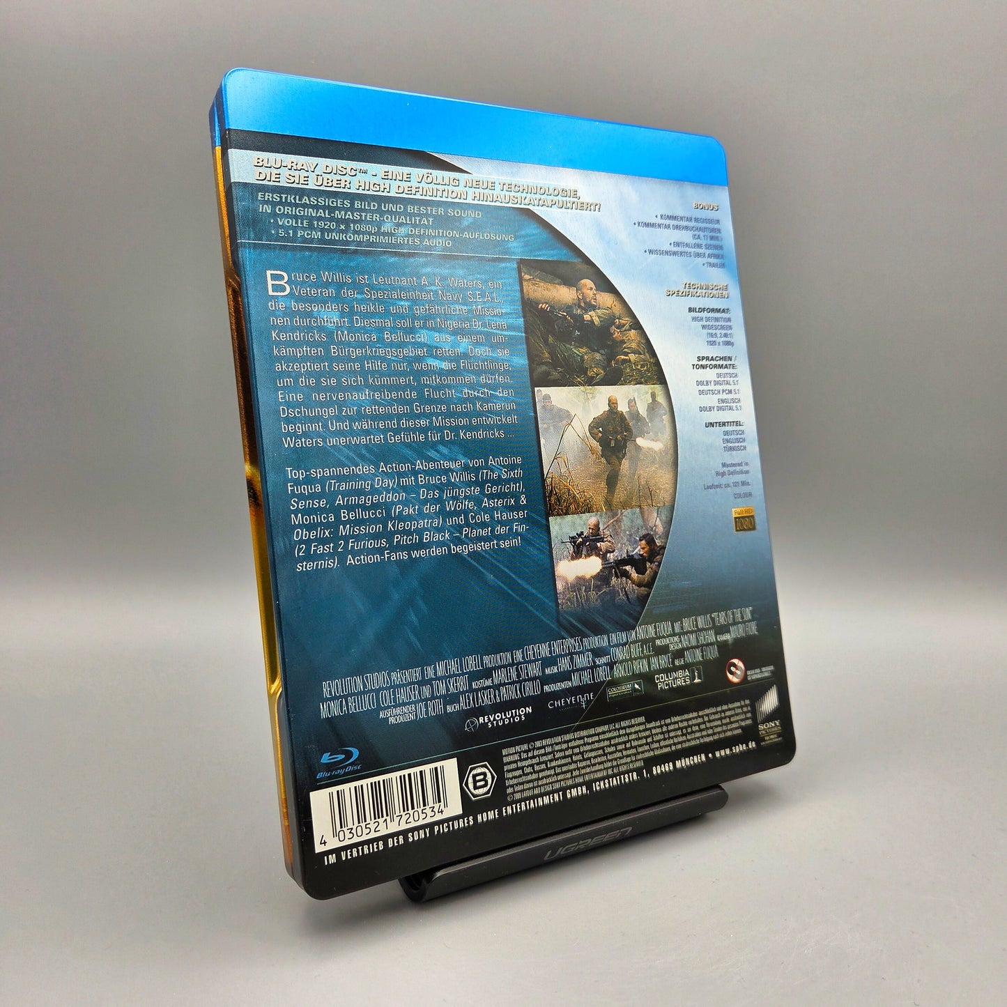 Tränen der Sonne Steelbook Blu-Ray Film mit Bruce Willis