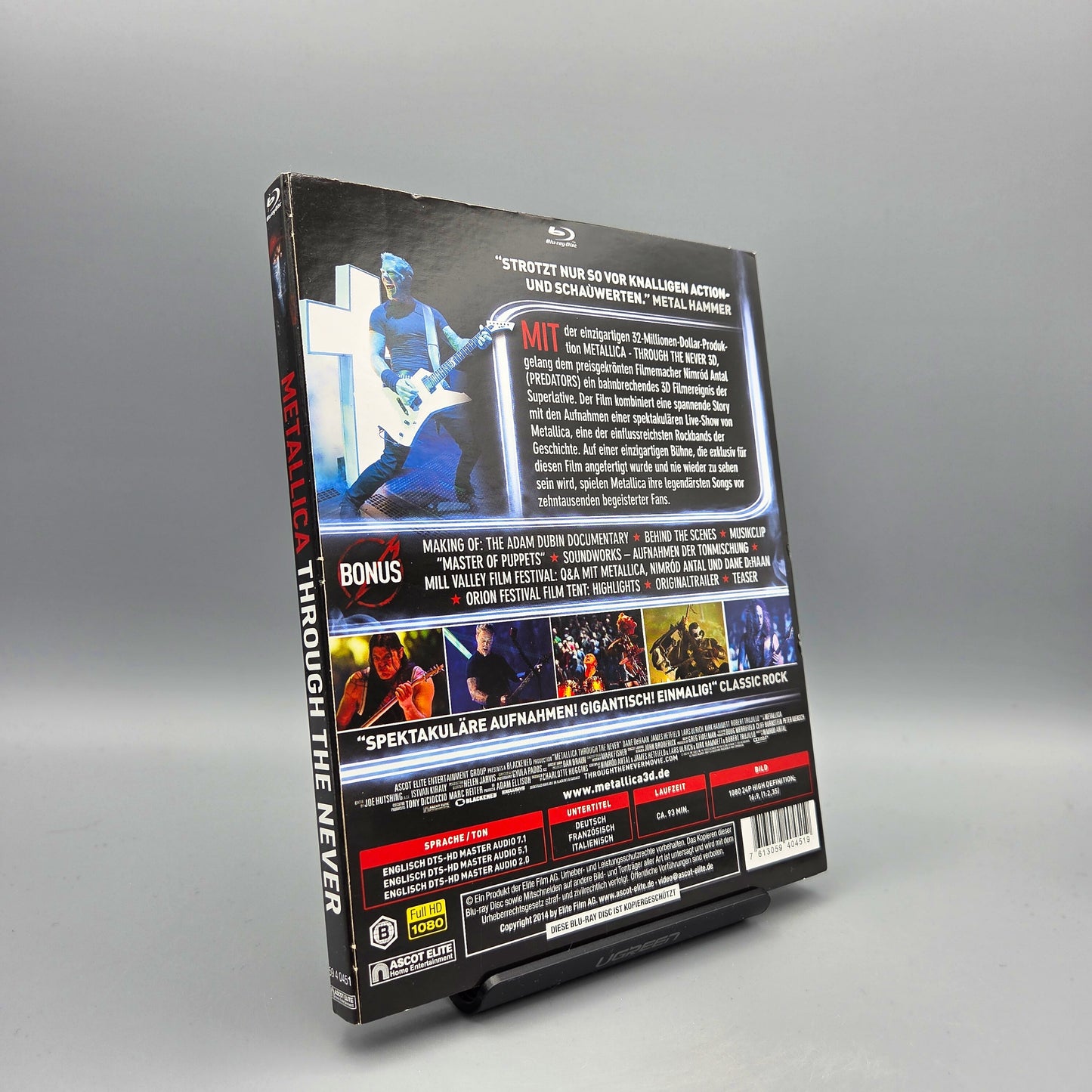 Metallica - Through the never Blu-Ray Film