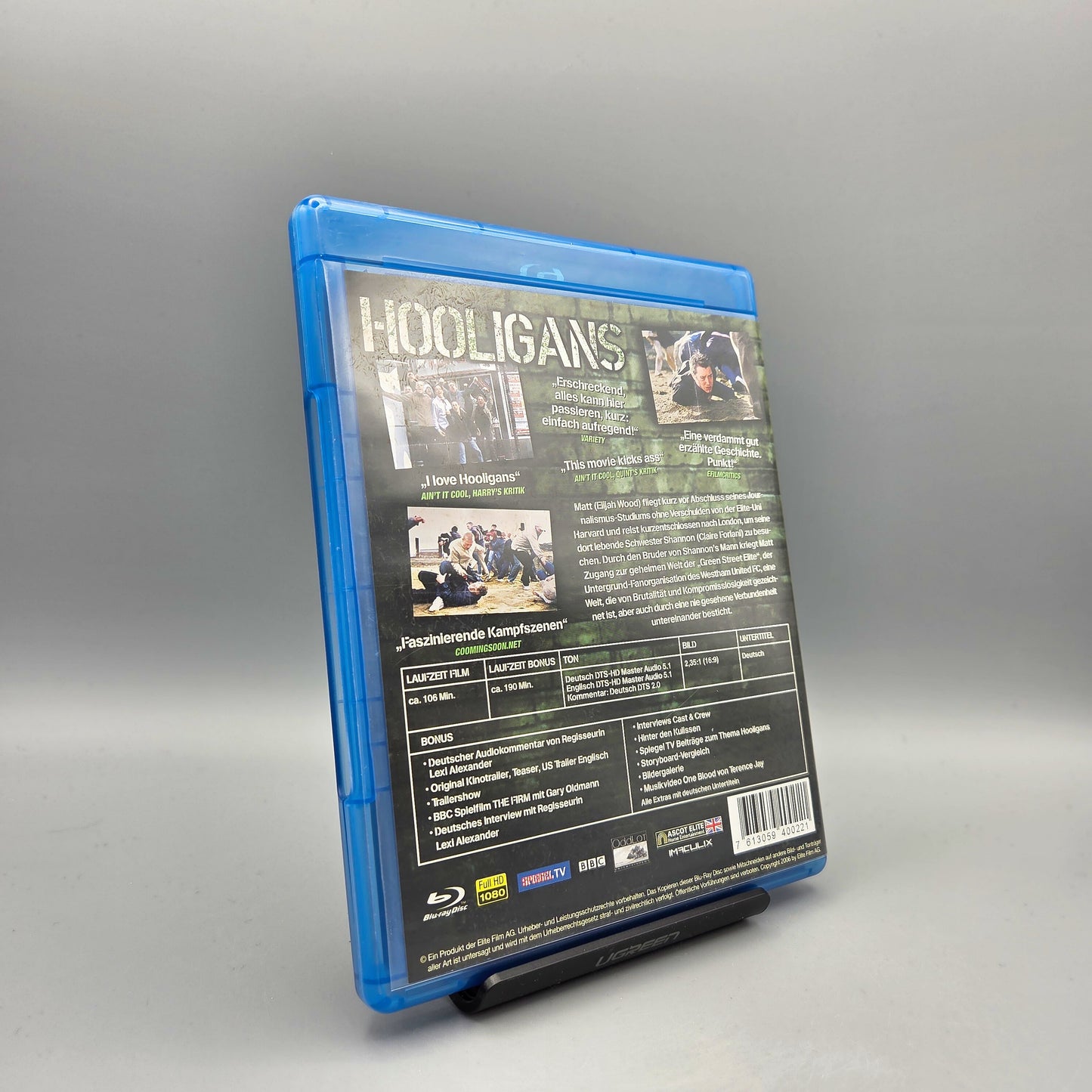 Hooligans Blu-Ray Film mit Elijah Wood