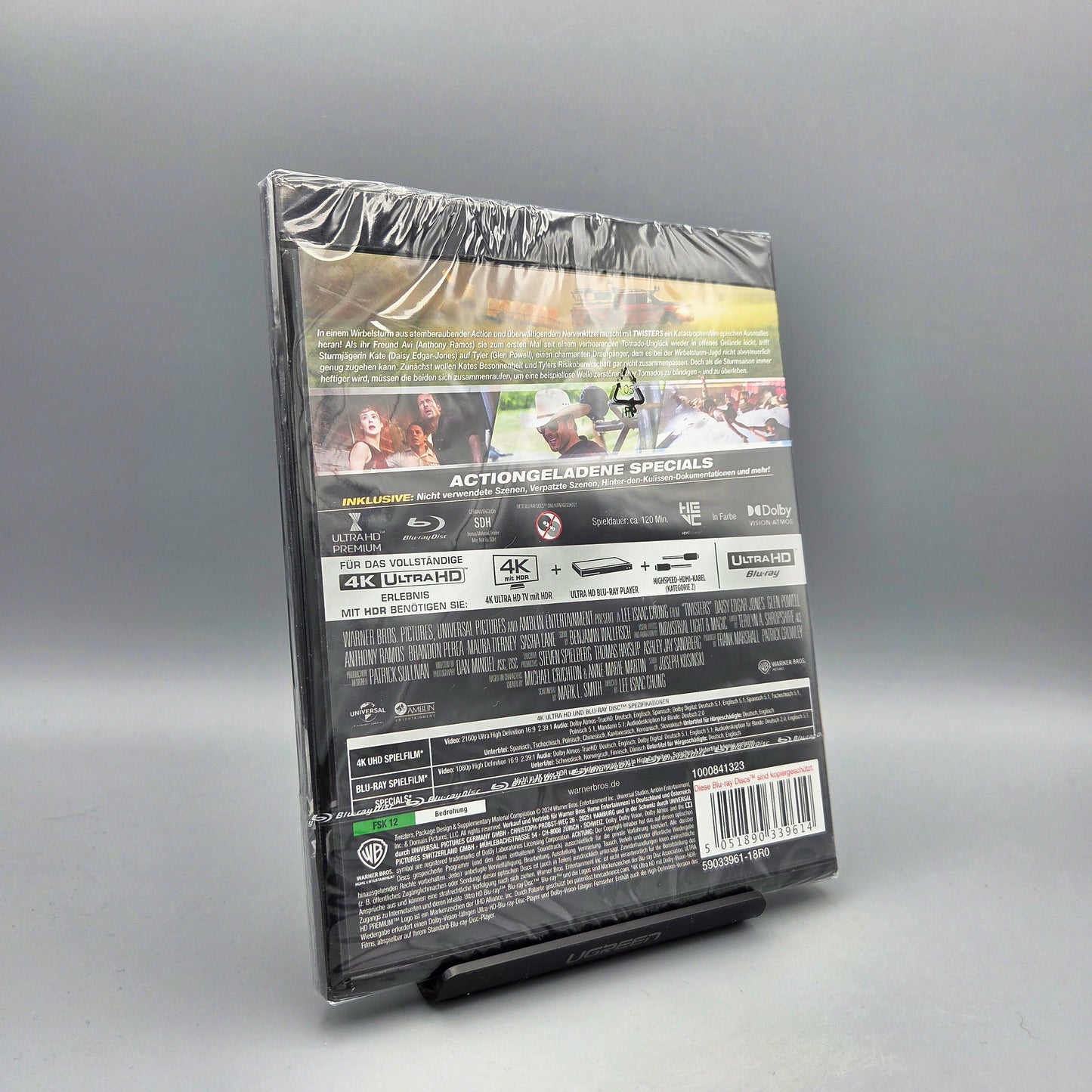 Twisters 4K Ultra HD mit Glen Powell
