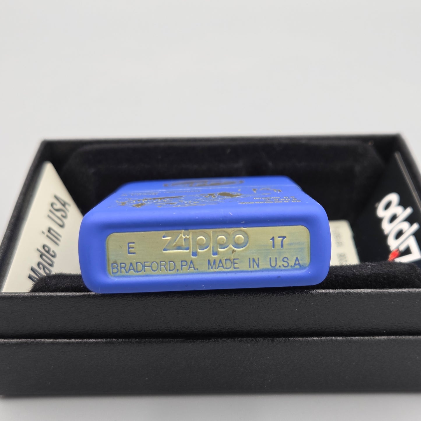 Zippo Fish Belly Feuerzeug Lighter - ungezündet, inkl. Schachtel