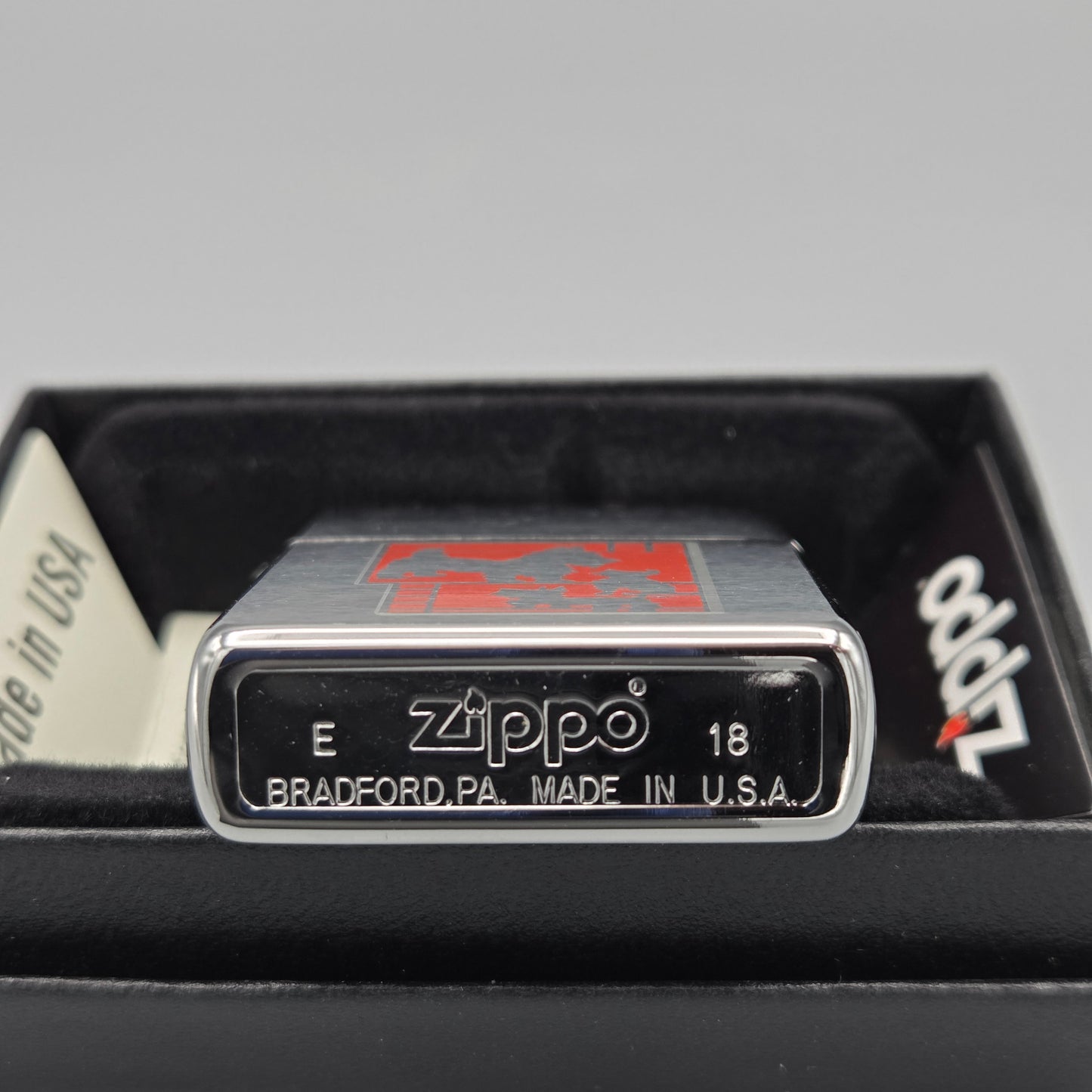 Zippo Scottie (Metallique Dog) Feuerzeug Lighter - ungezündet, inkl. Schachtel