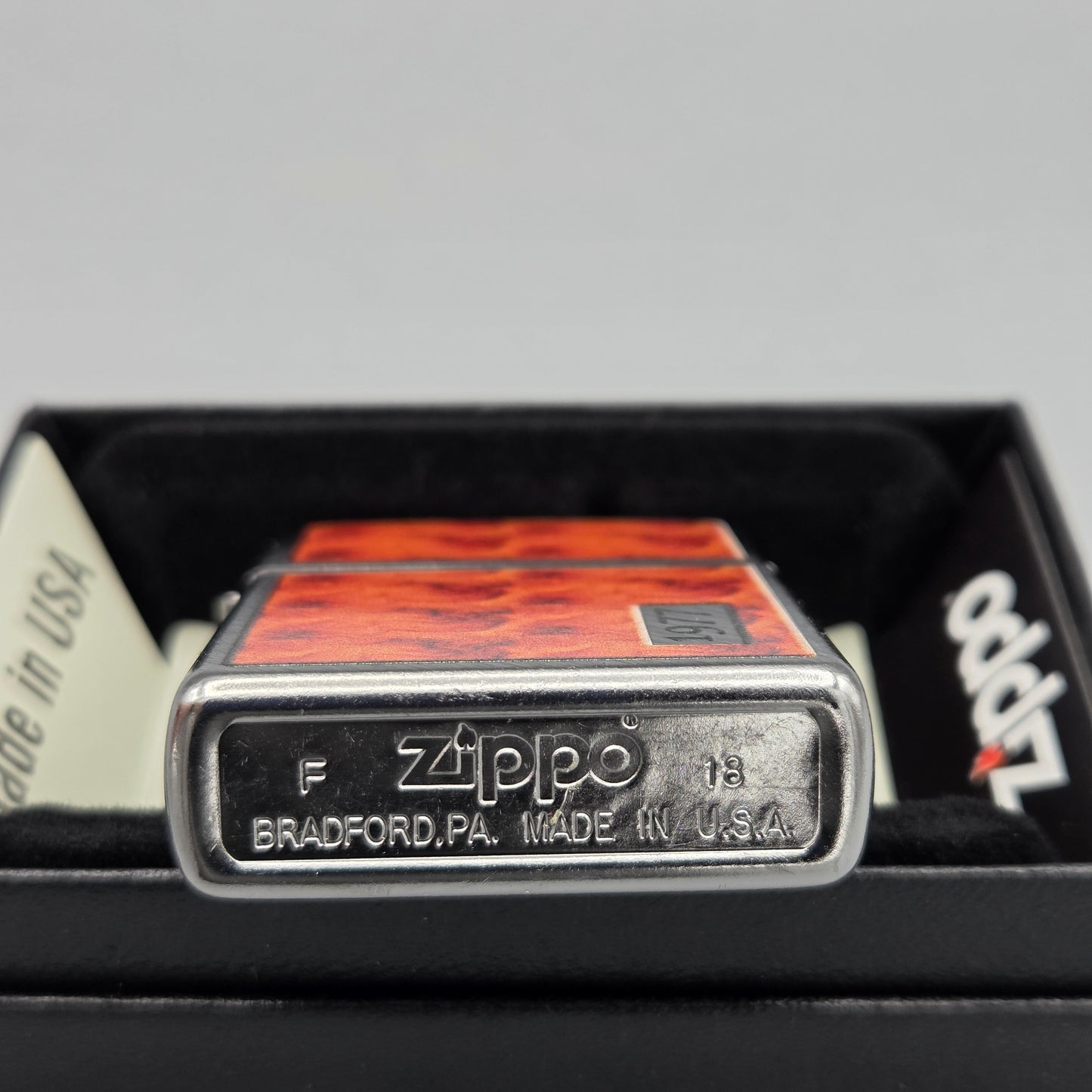 Zippo Golden Tortoise Feuerzeug Lighter - ungezündet, inkl. Schachtel