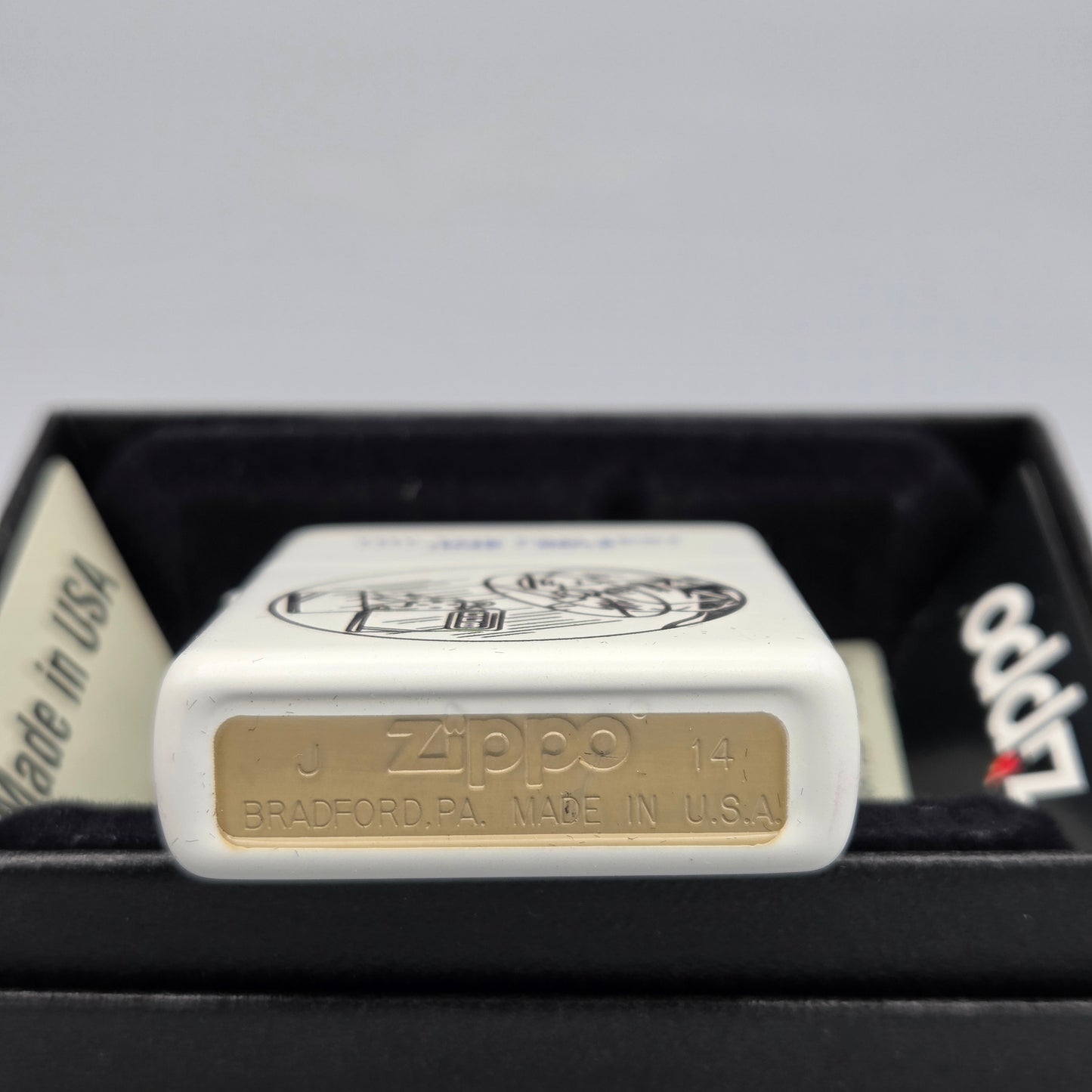 Zippo Fan Test Feuerzeug Lighter - ungezündet, inkl. Schachtel